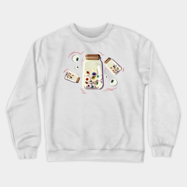 Are they still looking? Crewneck Sweatshirt by THENADAs